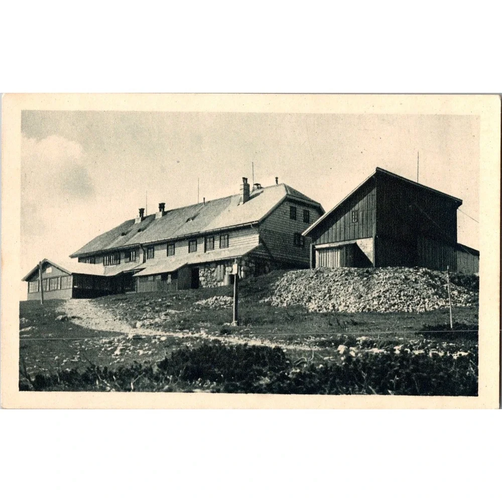 Vintage Karl‎ Ludwighaus Austrian Tourist Club Postcard Rax 1925